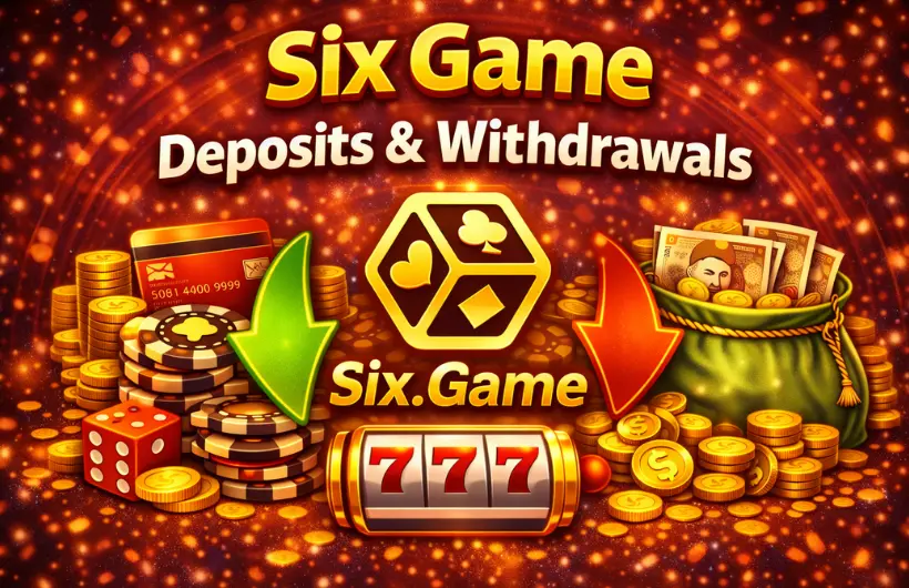 six game deposits & withdrawals