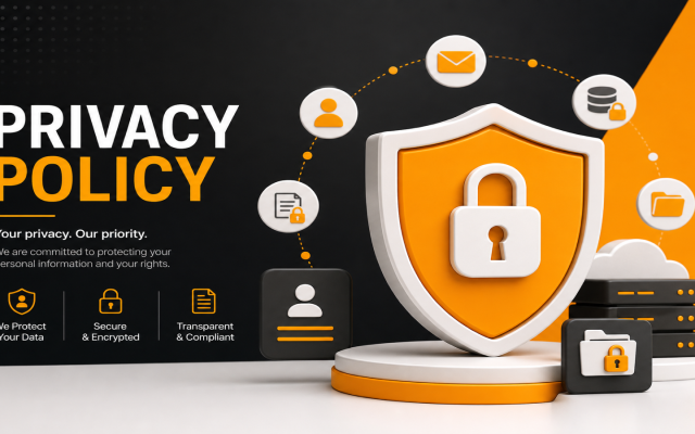 U777 Game Privacy Policy Featured Image U777 Game Privacy Policy — digital data protection with security shield and lock icon